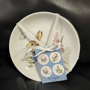 Easter Beatrix Potter Peter Rabbit Appetizer Plates, Set of 4